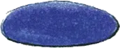 Dekorativer Farbstein in Blau